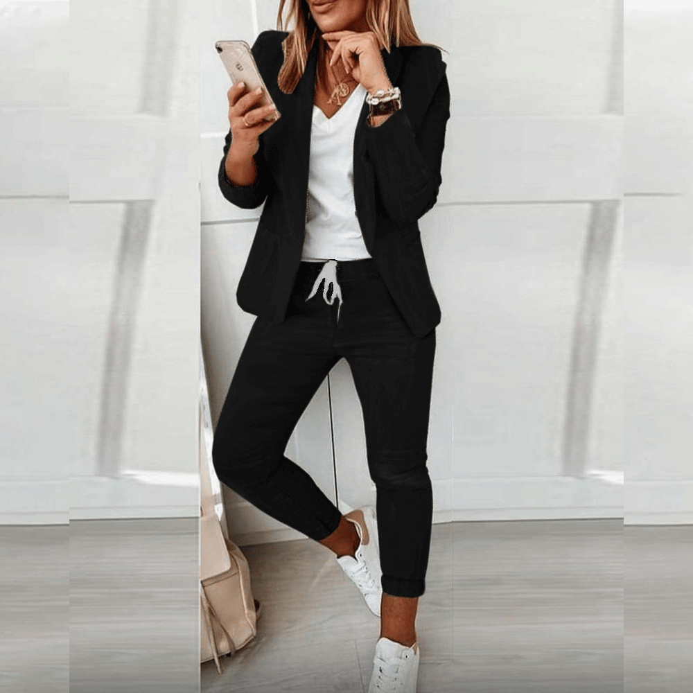 Stylish Ladies Outfit - Sophia-Black-S-State of Style