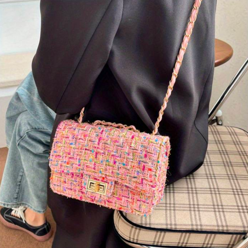 Stylish Ladies Shoulder Bag - Livia-Pink-State of Style