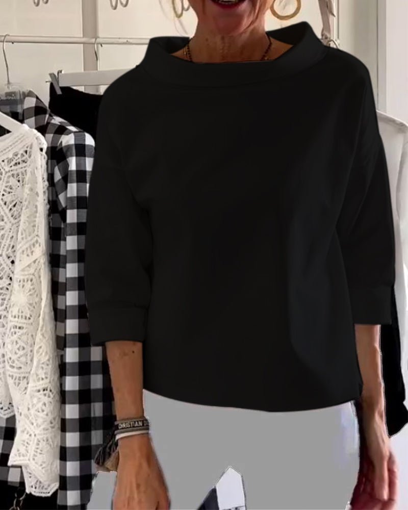 Stylish Ladies Top - Livia-Black-S-State of Style