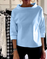 Stylish Ladies Top - Livia-Blue-S-State of Style