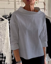 Stylish Ladies Top - Livia-Grey-S-State of Style