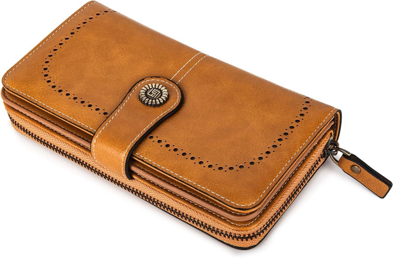 Stylish Large-Capacity Wrist Wallet-Black-12 Card Slots-State of Style