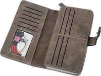 Stylish Large-Capacity Wrist Wallet-Black-12 Card Slots-State of Style