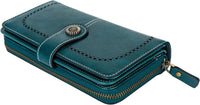 Stylish Large-Capacity Wrist Wallet-Black-12 Card Slots-State of Style