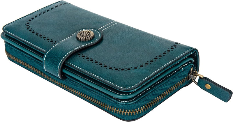 Stylish Large-Capacity Wrist Wallet-Black-12 Card Slots-State of Style