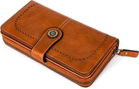 Stylish Large-Capacity Wrist Wallet-Black-12 Card Slots-State of Style