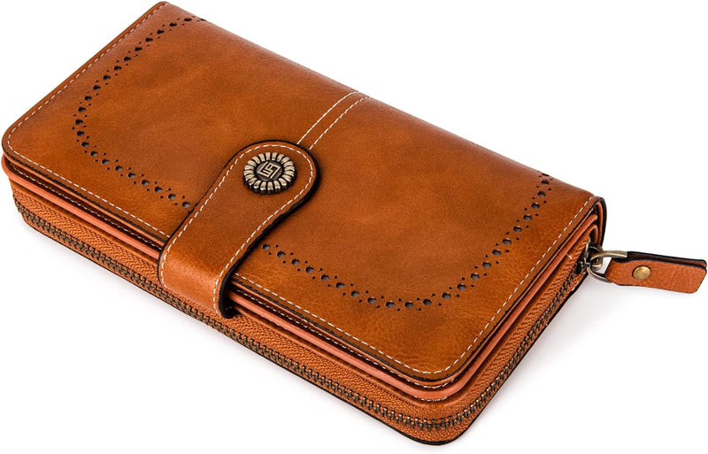 Stylish Large-Capacity Wrist Wallet-Black-12 Card Slots-State of Style