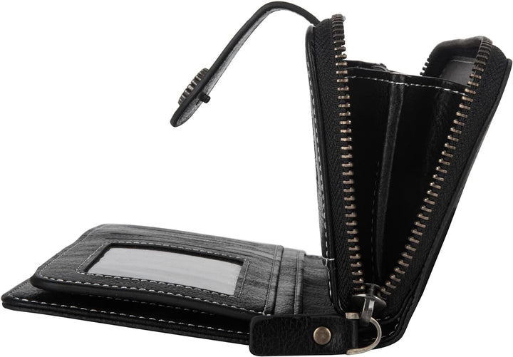 Stylish Large-Capacity Wrist Wallet-Black-12 Card Slots-State of Style