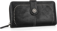 Stylish Large-Capacity Wrist Wallet-Black-12 Card Slots-State of Style