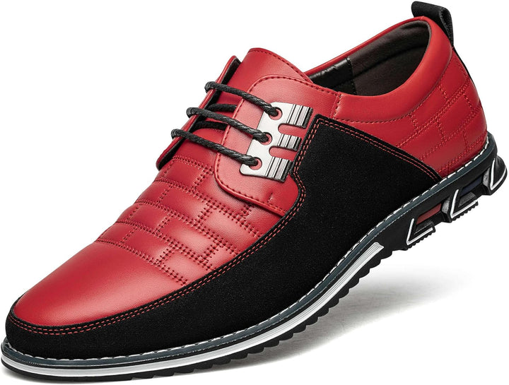 Stylish Leather Men's Shoes - James-Black-6.5-State of Style