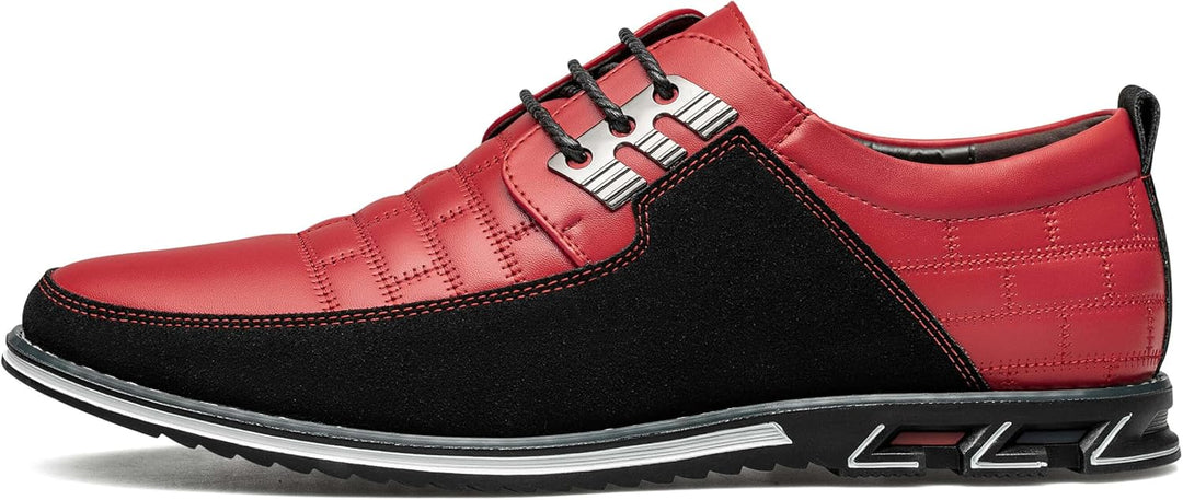 Stylish Leather Men's Shoes - James-Black-6.5-State of Style