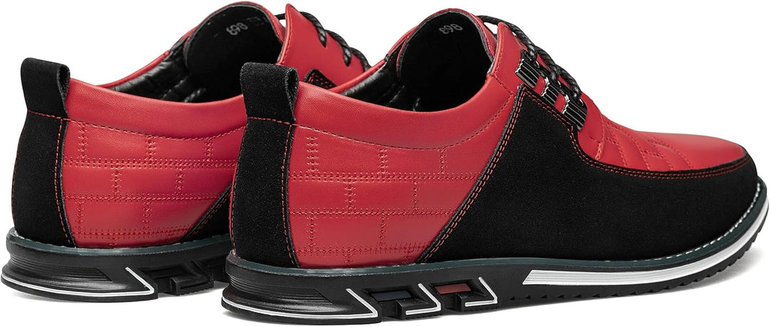 Stylish Leather Men's Shoes - James-Black-6.5-State of Style