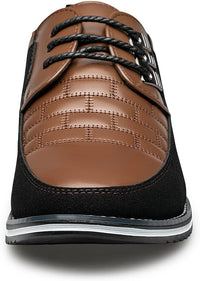 Stylish Leather Men's Shoes - James-Black-6.5-State of Style