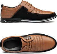 Stylish Leather Men's Shoes - James-Black-6.5-State of Style