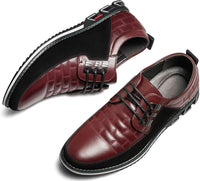 Stylish Leather Men's Shoes - James-Black-6.5-State of Style