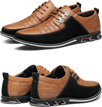 Stylish Leather Men's Shoes - James-Black-6.5-State of Style