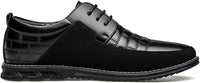 Stylish Leather Men's Shoes - James-Black-6.5-State of Style
