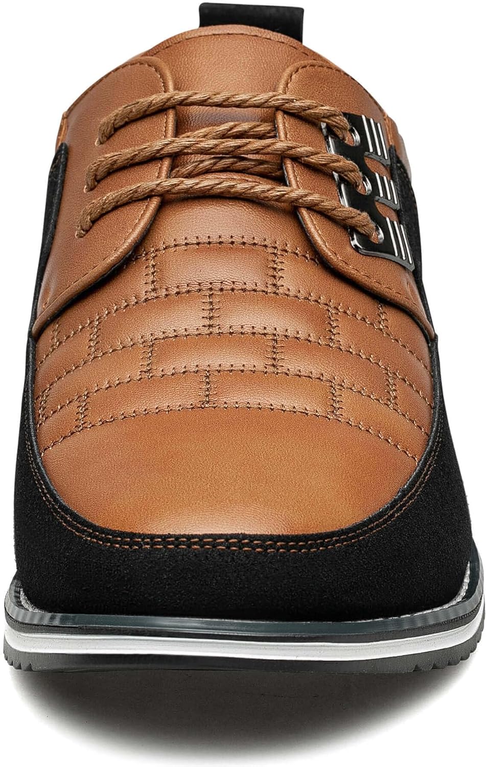 Stylish Leather Men's Shoes - James-Black-6.5-State of Style