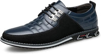 Stylish Leather Men's Shoes - James-Blue-6.5-State of Style