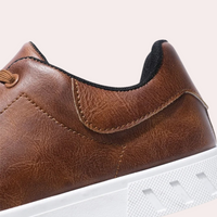 Stylish Leather Men's Shoes - Matteo-Dark brown-6-State of Style