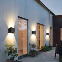 Stylish LED Cube Wall Light - LumiCube-Black-State of Style