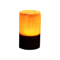 Stylish LED Table Lamp - WoodGlow-Cylinder-6 x 8 cm-State of Style