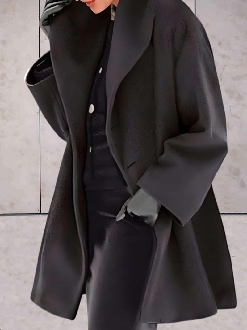 Stylish Loose Women's Winter Jacket - Evelyn-Black-S-State of Style
