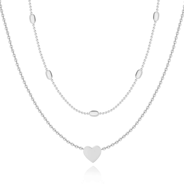 Stylish Love Necklace - Julia-Silver-State of Style
