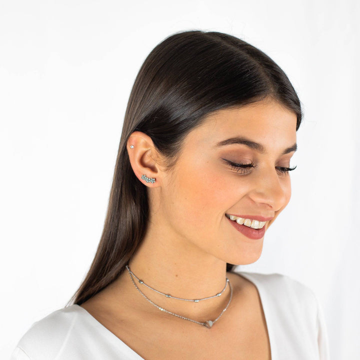 Stylish Love Necklace - Julia-Silver-State of Style