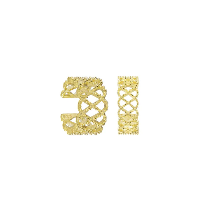 Stylish Lunara Earcuff-Gold-State of Style
