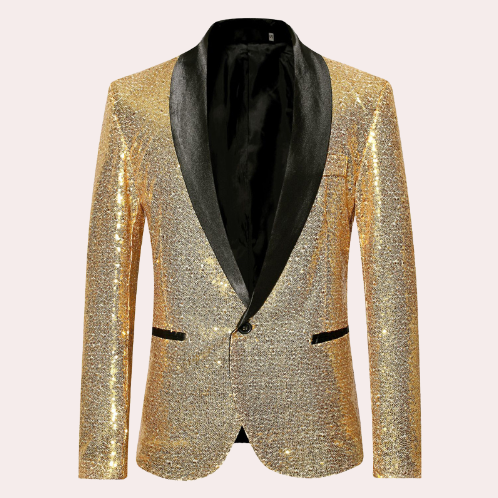 Stylish Men's Blazer - Orion-Gold-S-State of Style