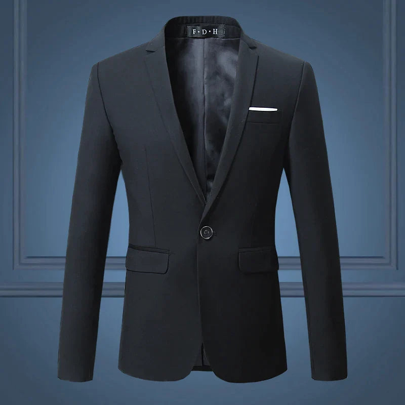 Stylish Men's Blazer - Victor-S-Black-State of Style