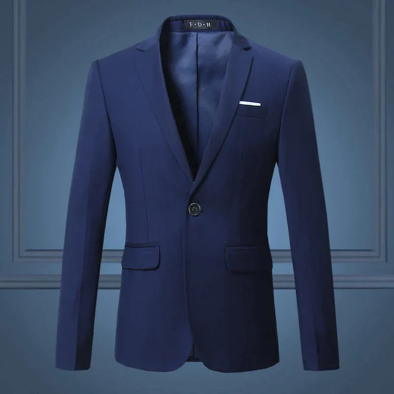 Stylish Men's Blazer - Victor-S-Blue-State of Style