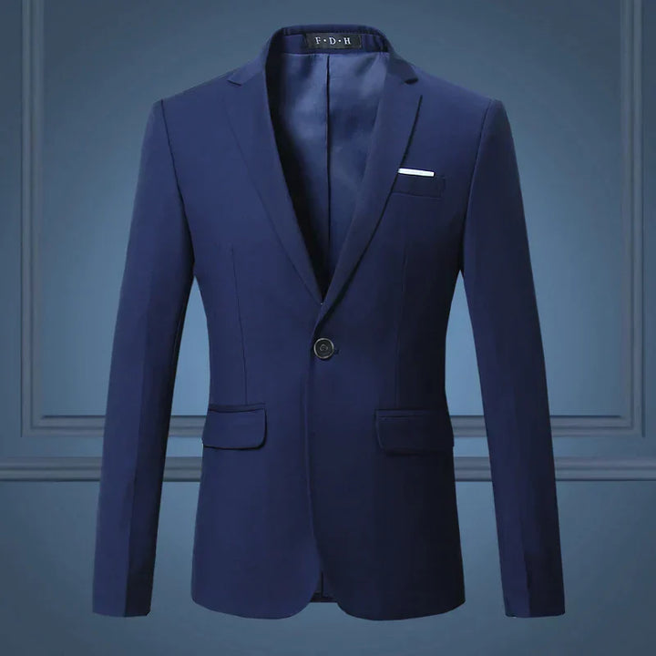 Stylish Men's Blazer - Victor-S-Blue-State of Style