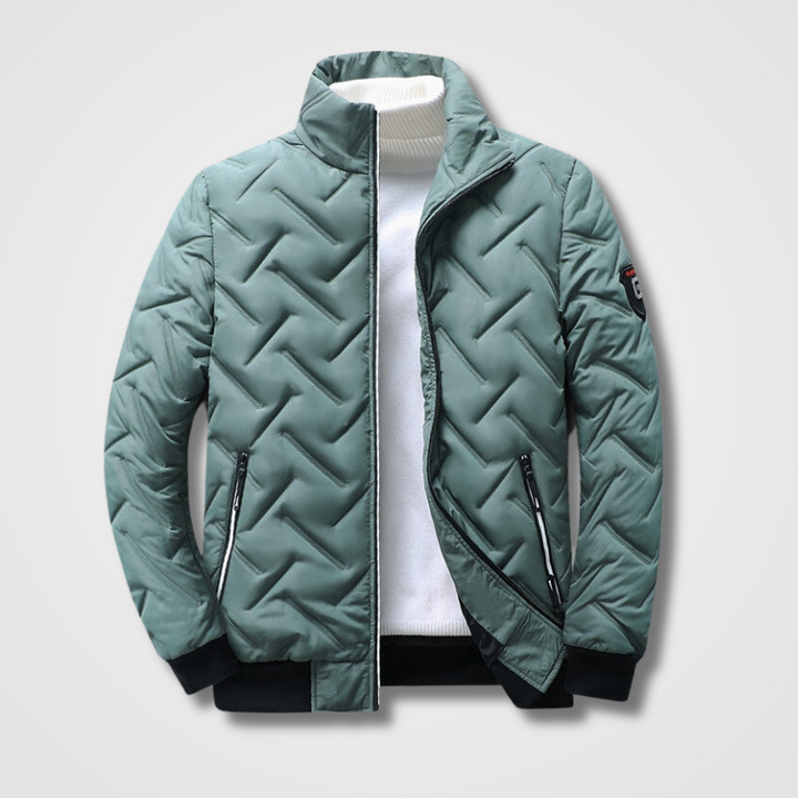 Stylish Men’s Bomber Jacket - Atlas-Green-L-State of Style