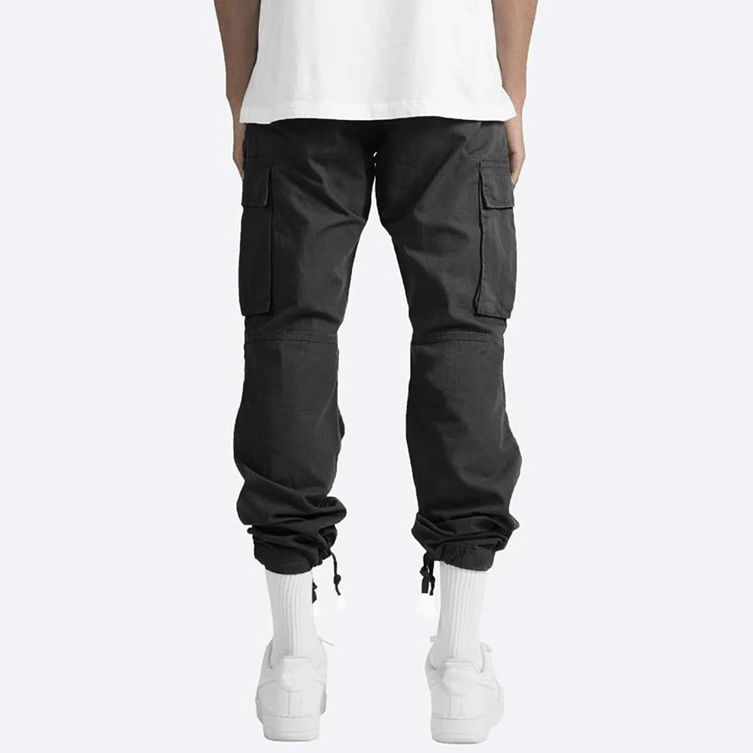 Stylish Men’s Cargo Pants - Mason-Black-S-State of Style