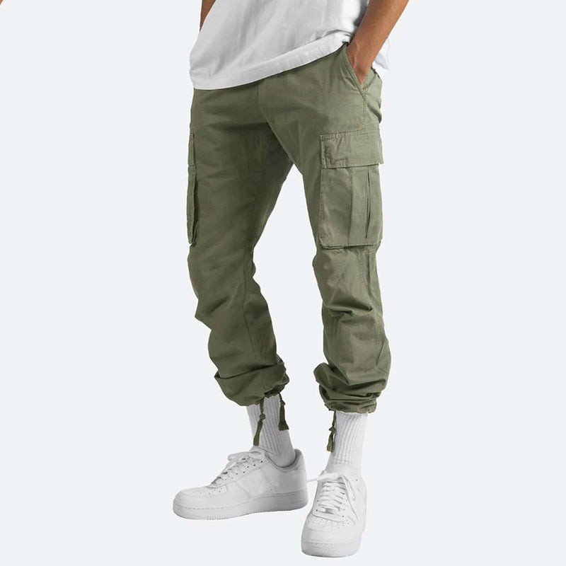 Stylish Men’s Cargo Pants - Mason-Black-S-State of Style