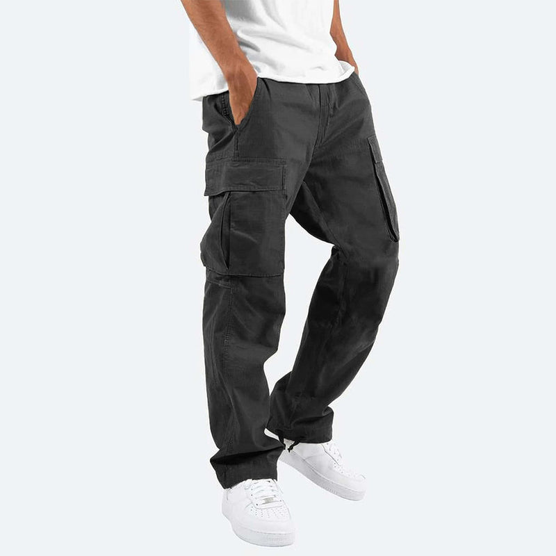 Stylish Men’s Cargo Pants - Mason-Black-S-State of Style