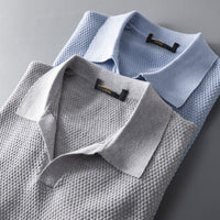 Stylish Men's Polo – Nestor-Light blue-S-State of Style