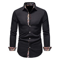 Stylish Men's Shirt - Arvid-Black-S-State of Style