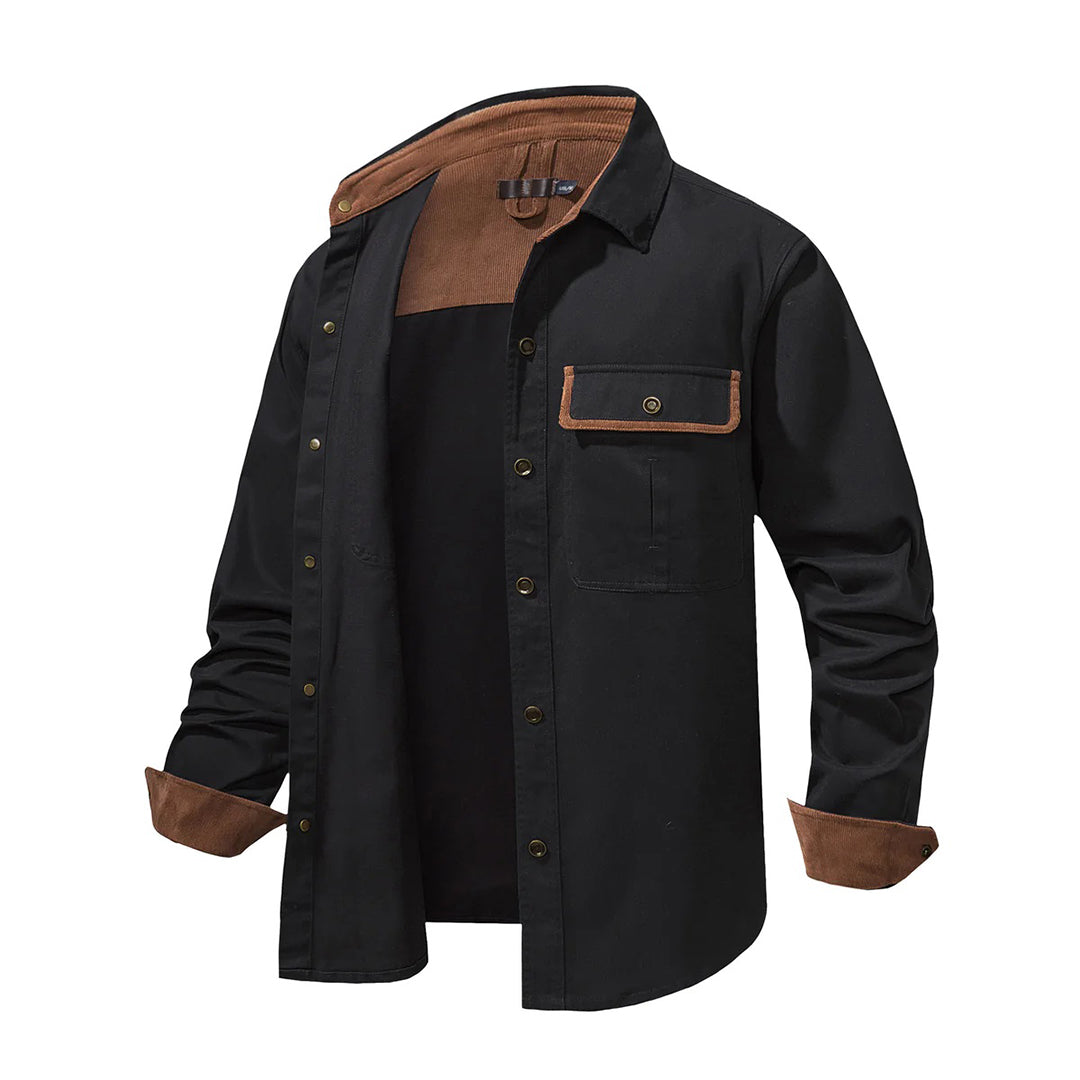 Stylish Men's Shirt - Lars-Grey-S-State of Style