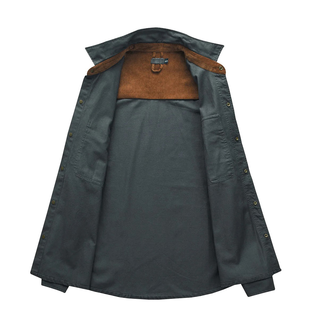 Stylish Men's Shirt - Lars-Grey-S-State of Style