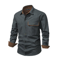 Stylish Men's Shirt - Lars-Grey-S-State of Style
