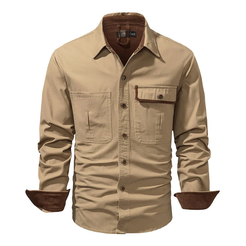 Stylish Men's Shirt - Lars-Grey-S-State of Style