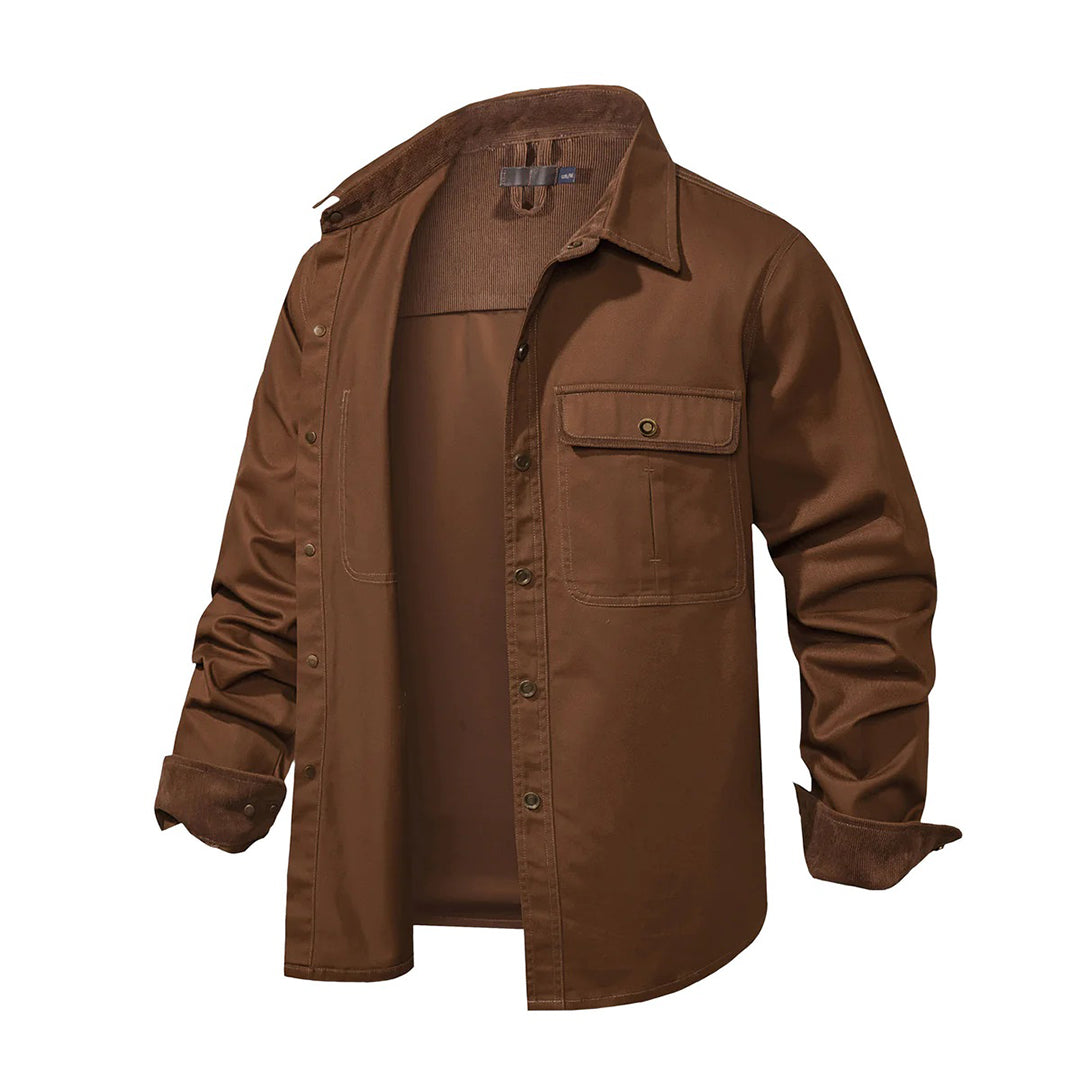 Stylish Men's Shirt - Lars-Grey-S-State of Style