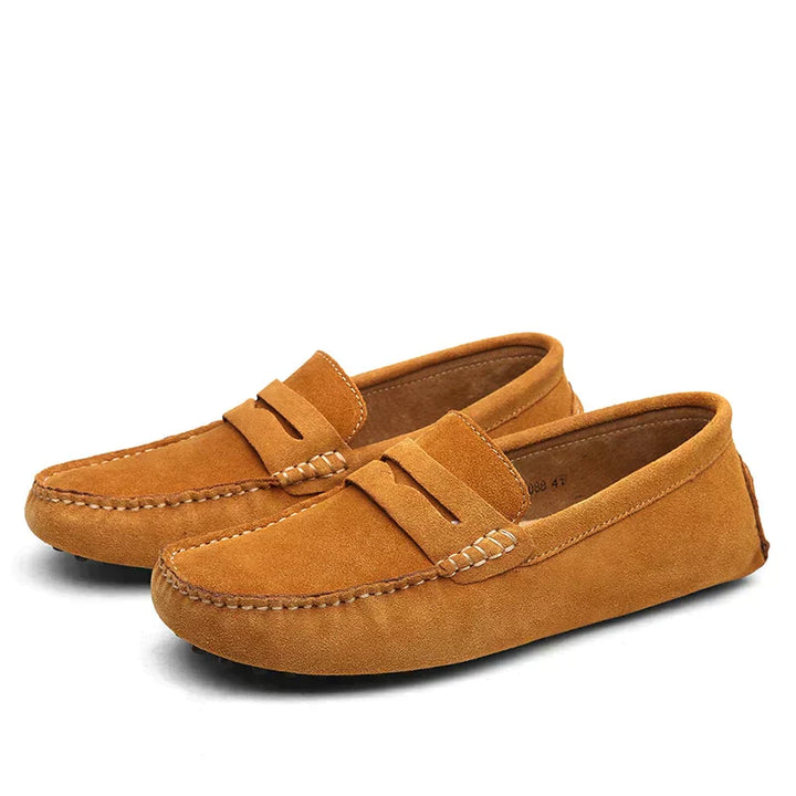 Stylish Men's Shoes - Hugo-Light Brown-6-State of Style