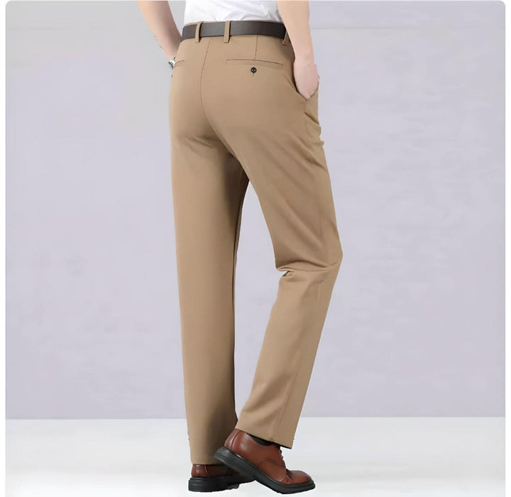 Stylish Men's Stretch Trousers - Alex-Black-29-State of Style