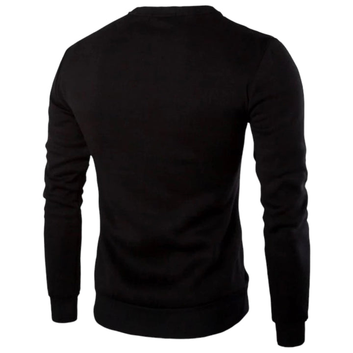 Stylish Men's Sweater - Arashi-Black-S-State of Style