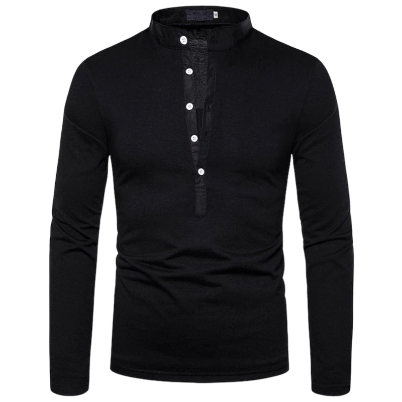 Stylish Men's Sweater - Arashi-Black-S-State of Style