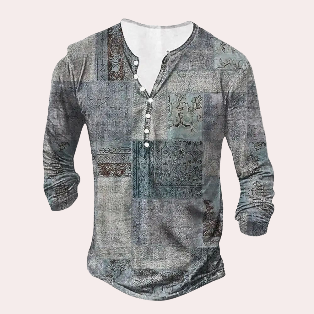Stylish Men's Sweatshirt – Luca-Grey-S-State of Style